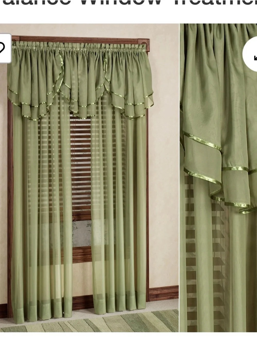 STYLEMASTER PAIR OF ROD POCKET PANELS 60Wx 84L SILVER NWT
